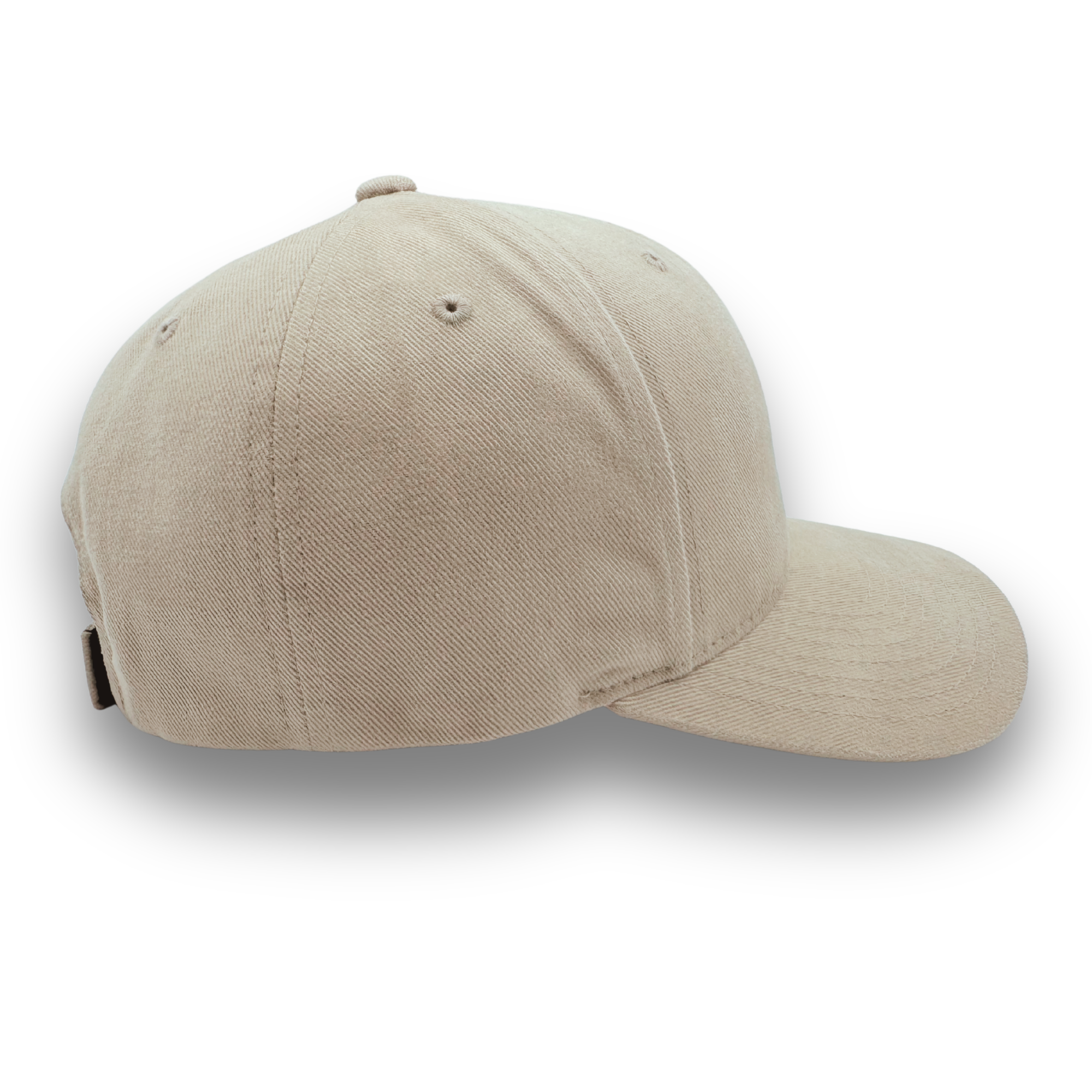 Premium Beige Combed Cotton Cap
