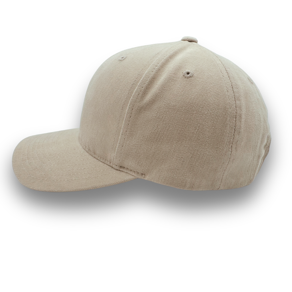 Premium Beige Combed Cotton Cap