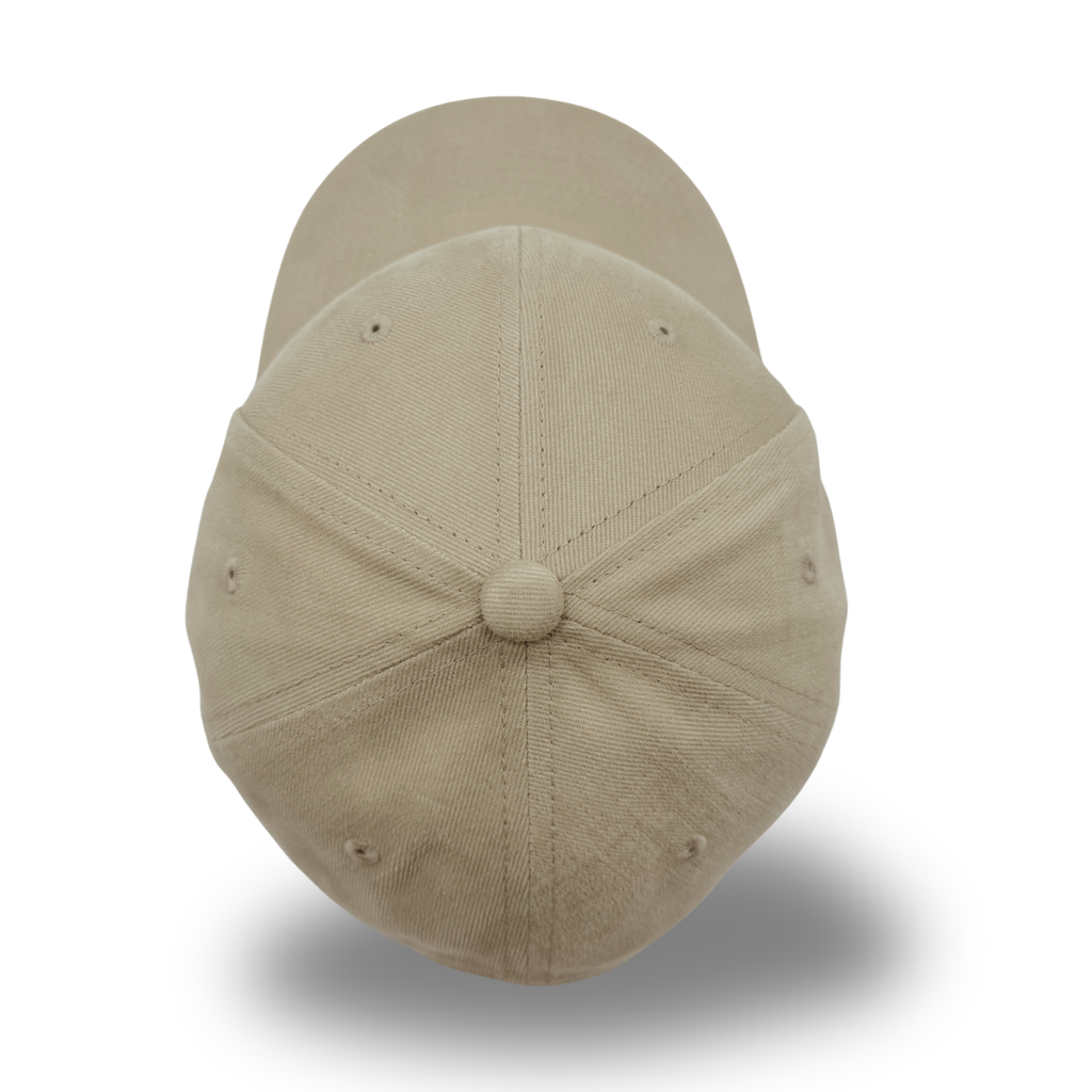 Premium Beige Combed Cotton Cap