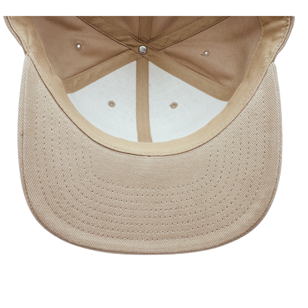 Premium Beige Combed Cotton Cap