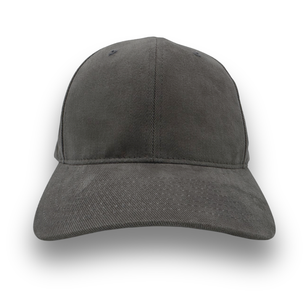 Premium Vintage Gray Combed Cotton Cap
