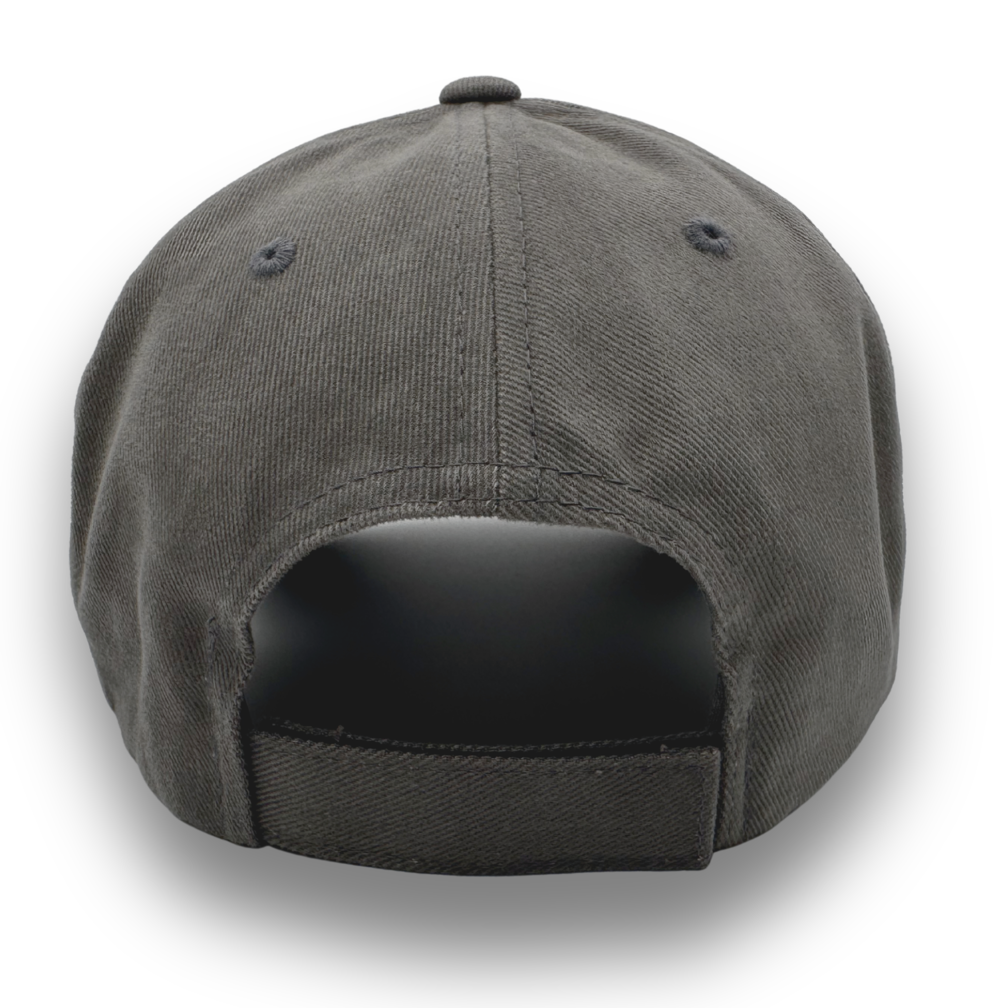 Premium Vintage Gray Combed Cotton Cap