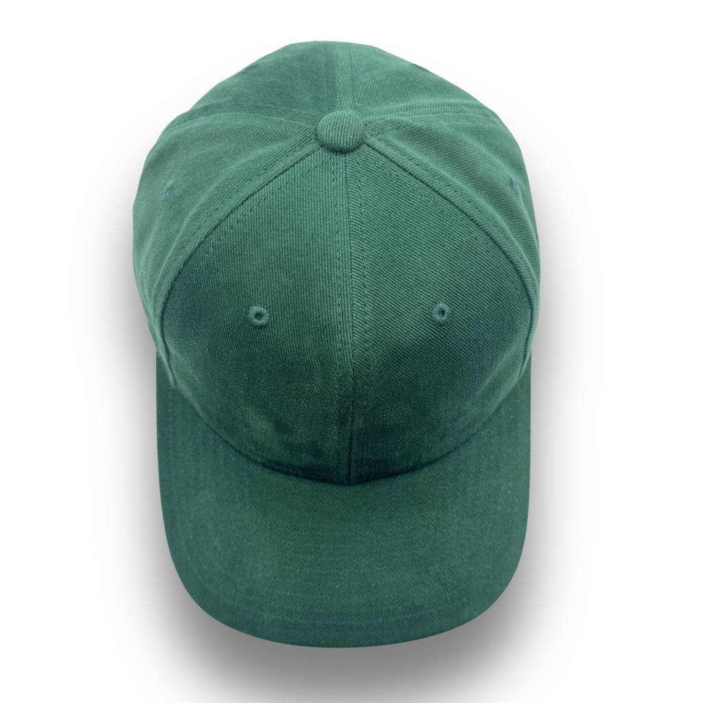 Premium Green Combed Cotton Cap